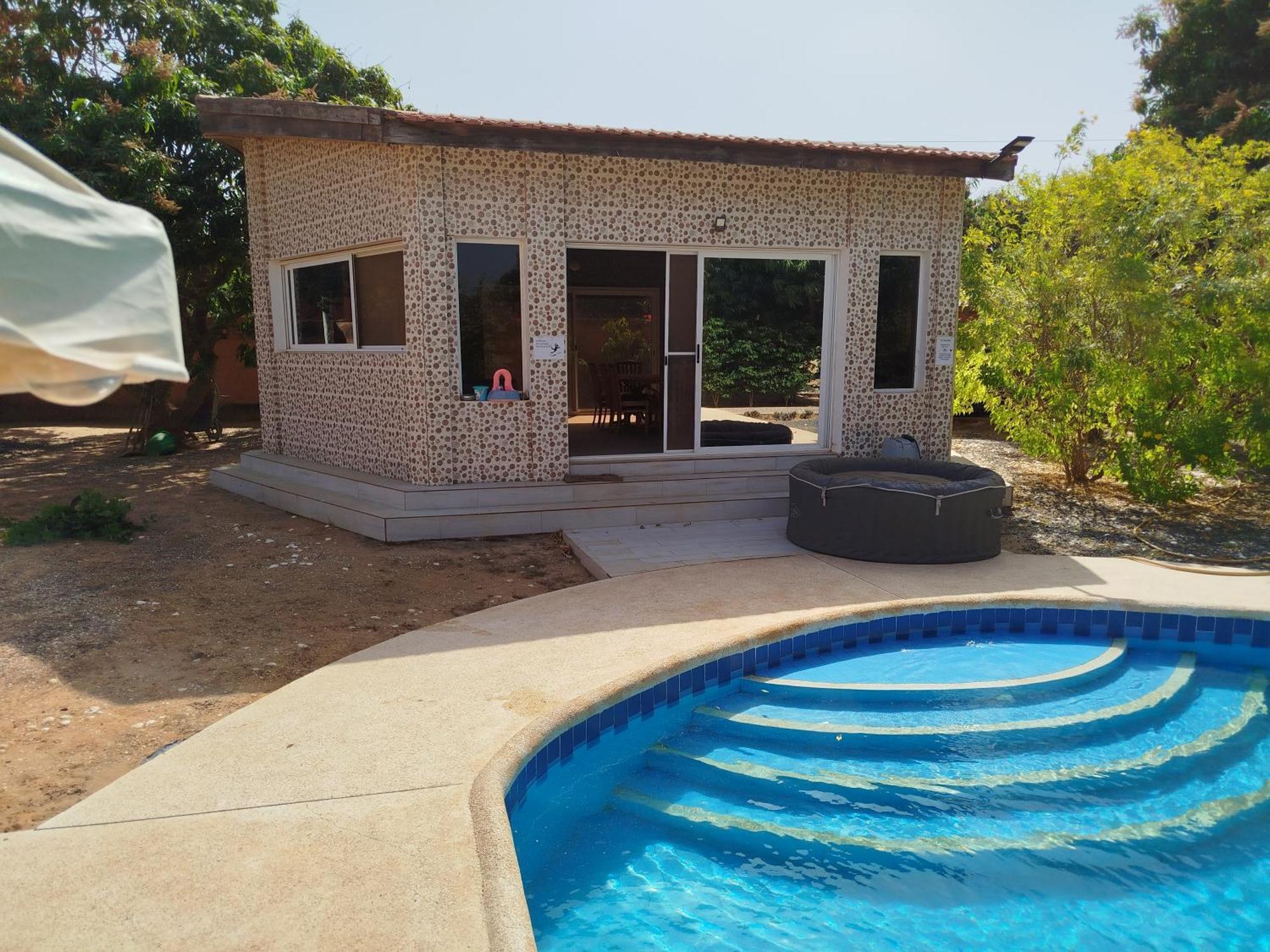 Hotel Al Jannah Bis Somone Exterior foto