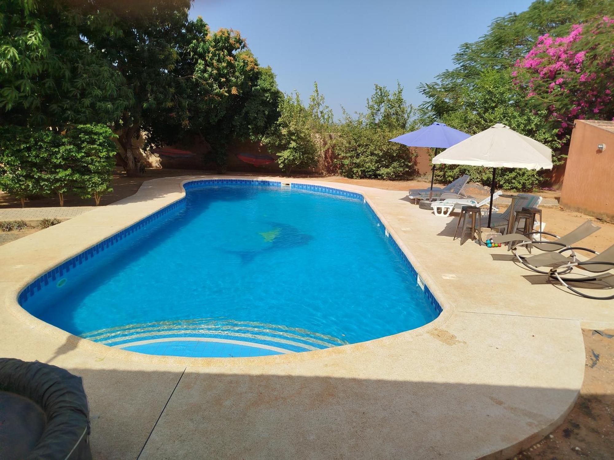 Hotel Al Jannah Bis Somone Exterior foto